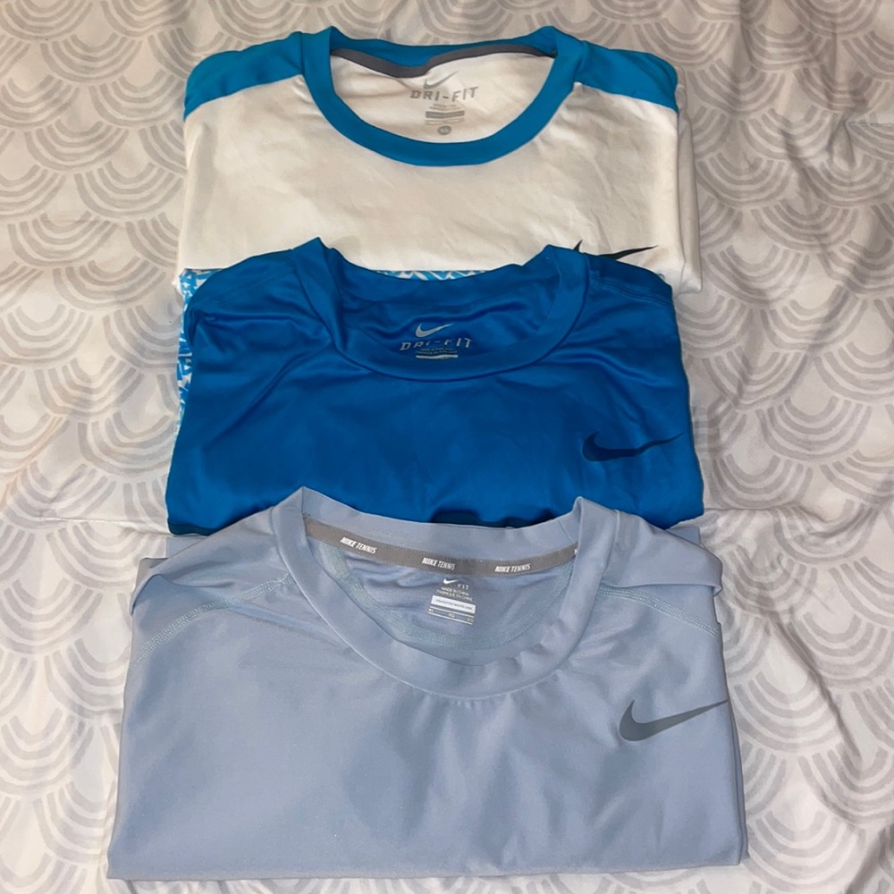 Set of 3 Nike Performance Dri-Fit Shirts
